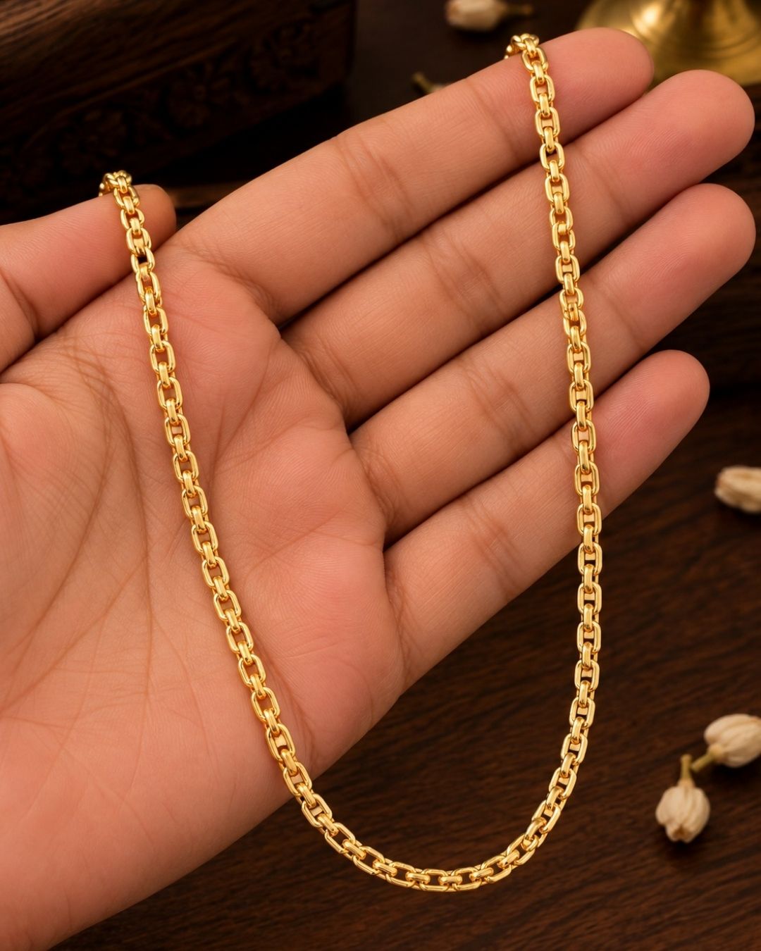 18k Gold Plated Mop Chain ideal for Dailyware