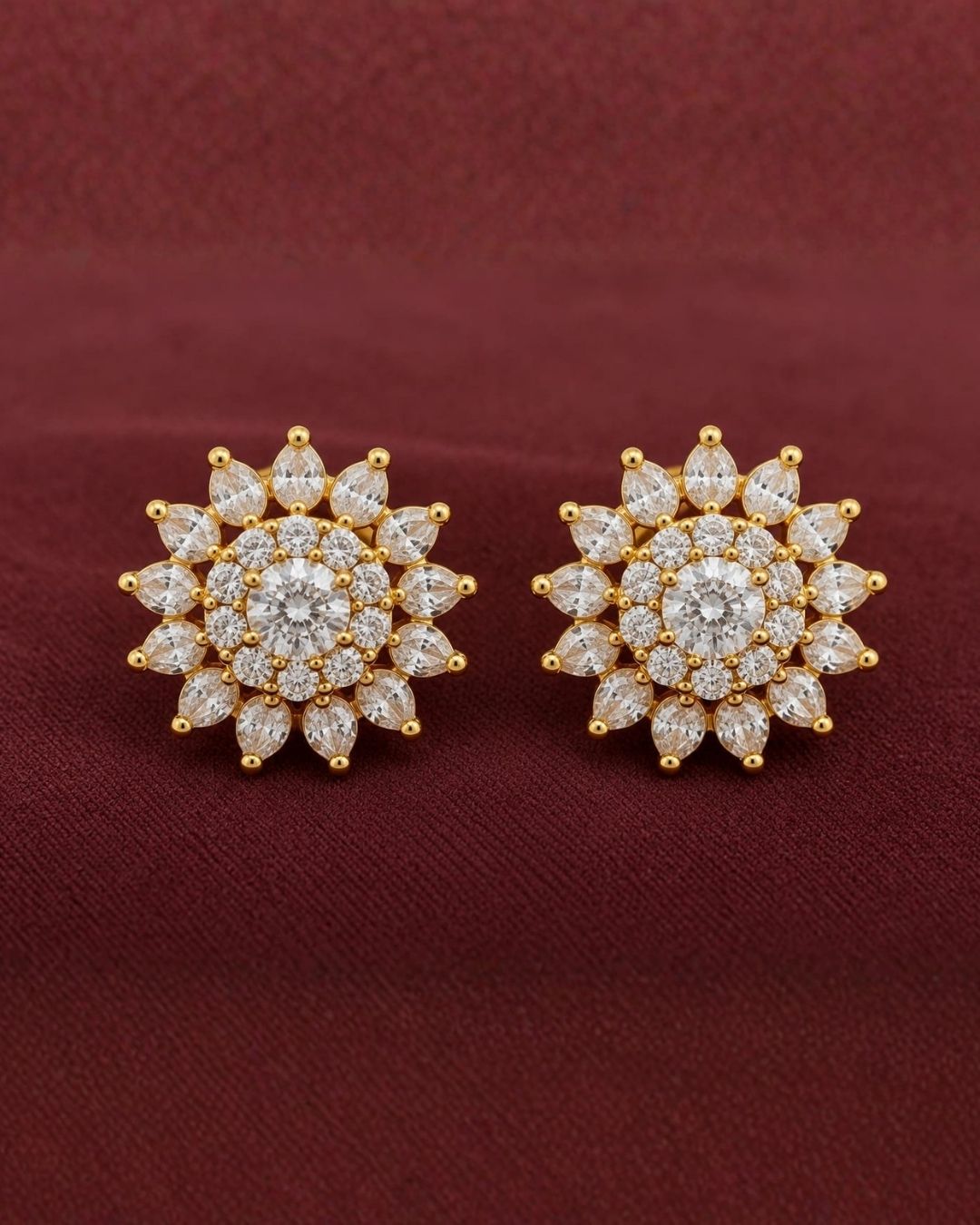Gold Plated Zircon Mangalsutra