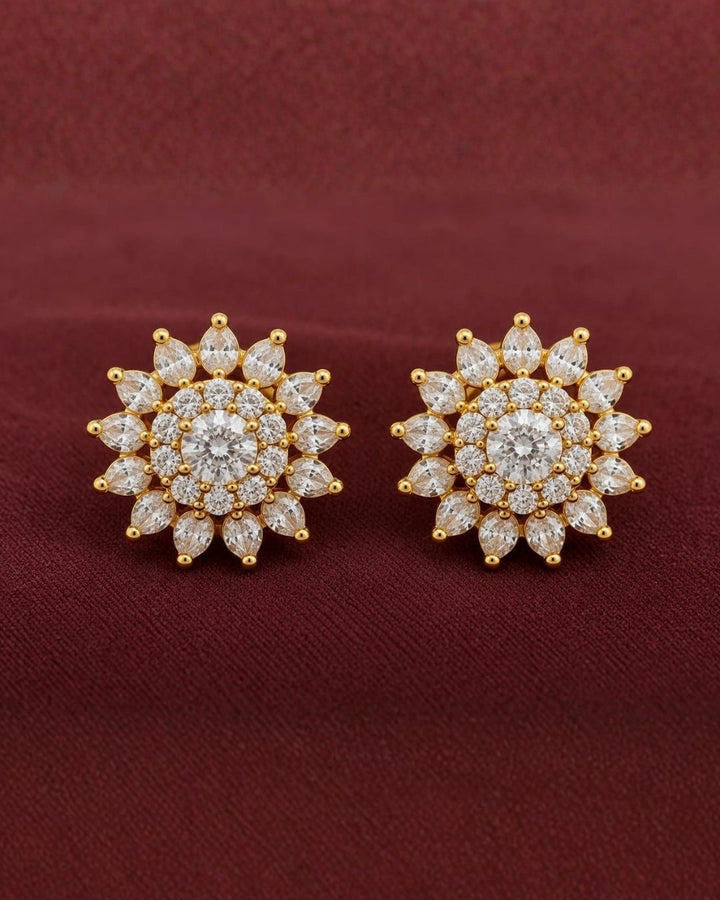 Gold Plated Zircon Mangalsutra