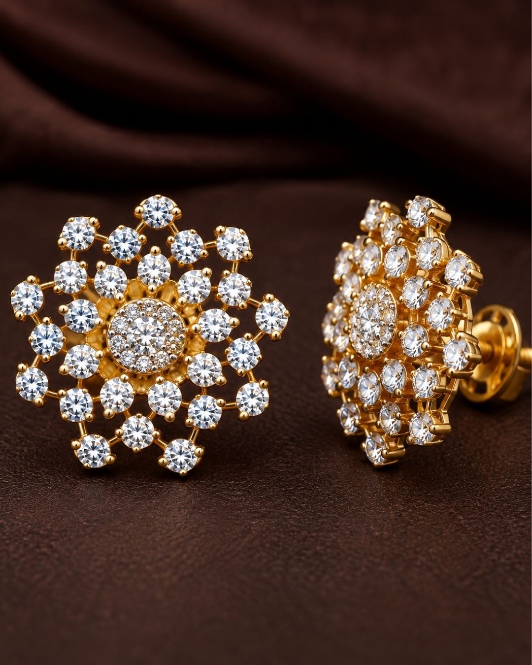 Zircon Diamond Star Studs