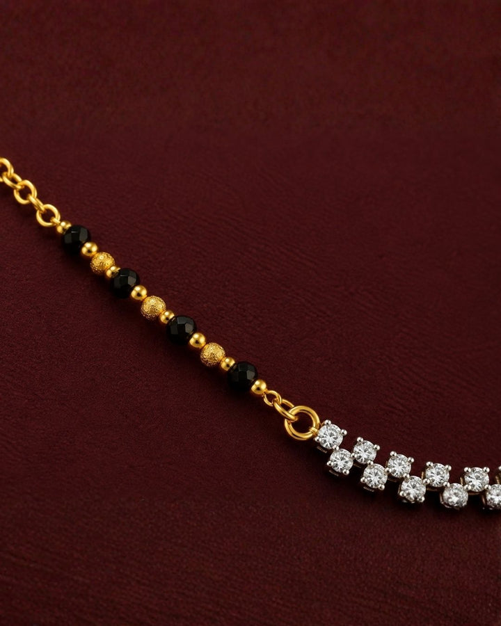 Zircon Diamond Gold Plated Pearl Drop&