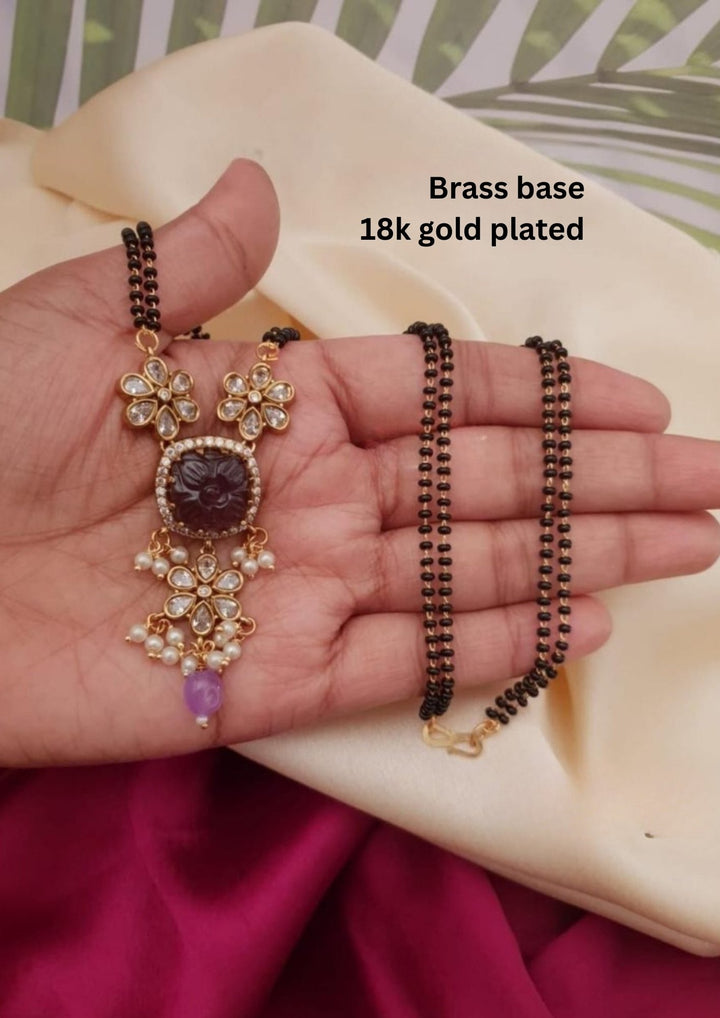 Pearl drop mangalsutra