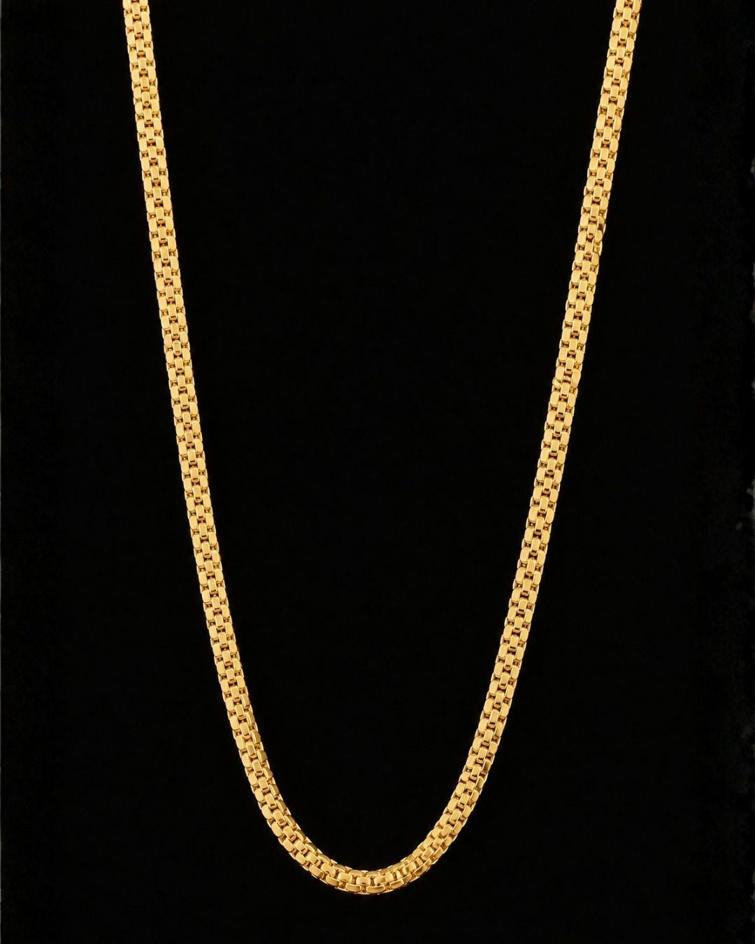 Men wearing  18k gold plated men&