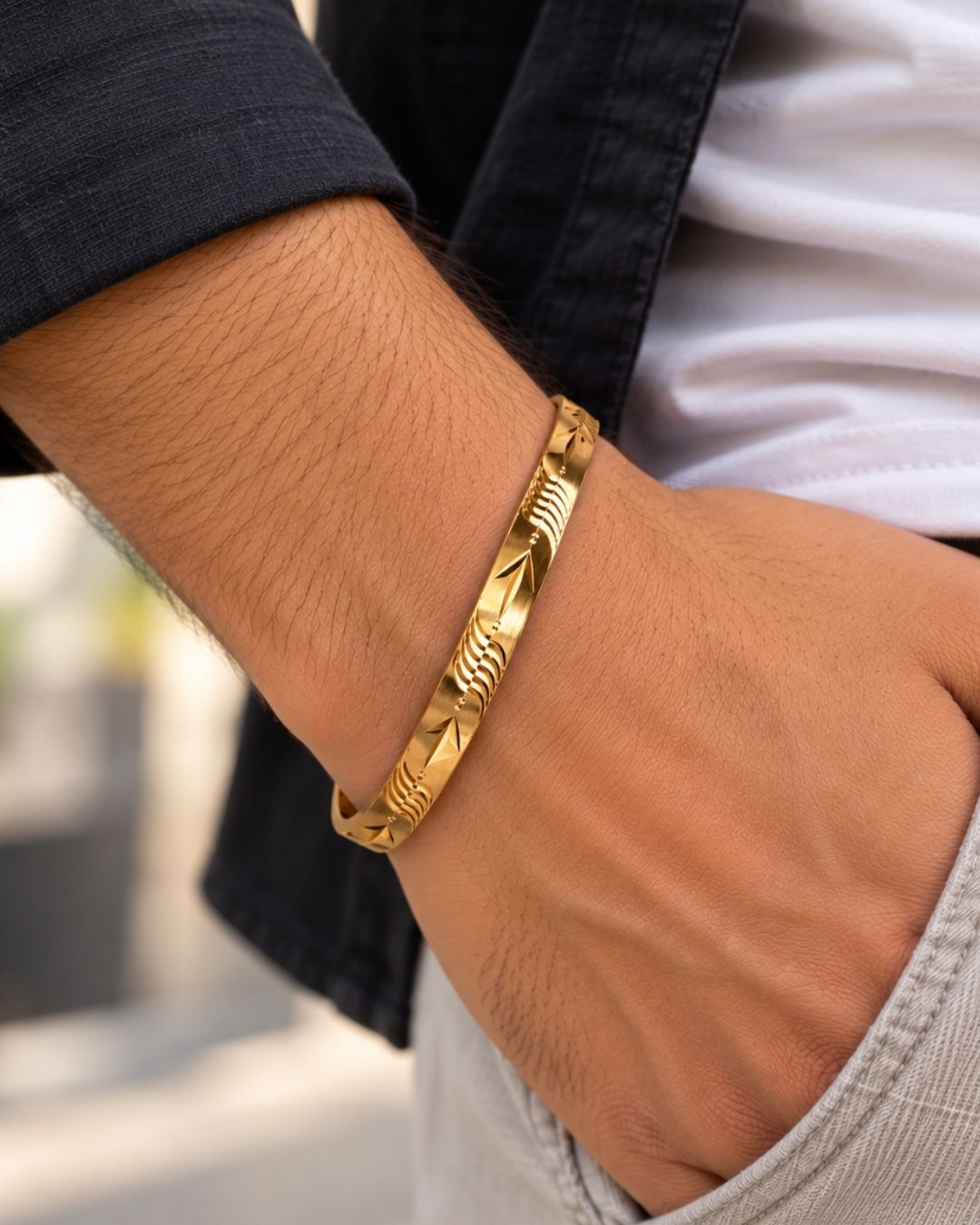 Gold plated men&