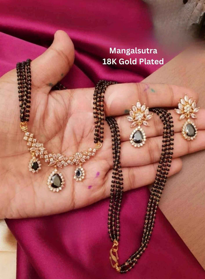 Mangalsutra with gold plating