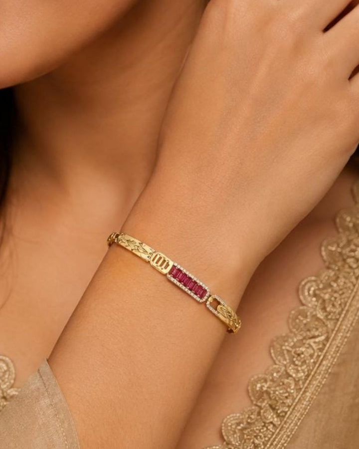 Elegant gold plated men&