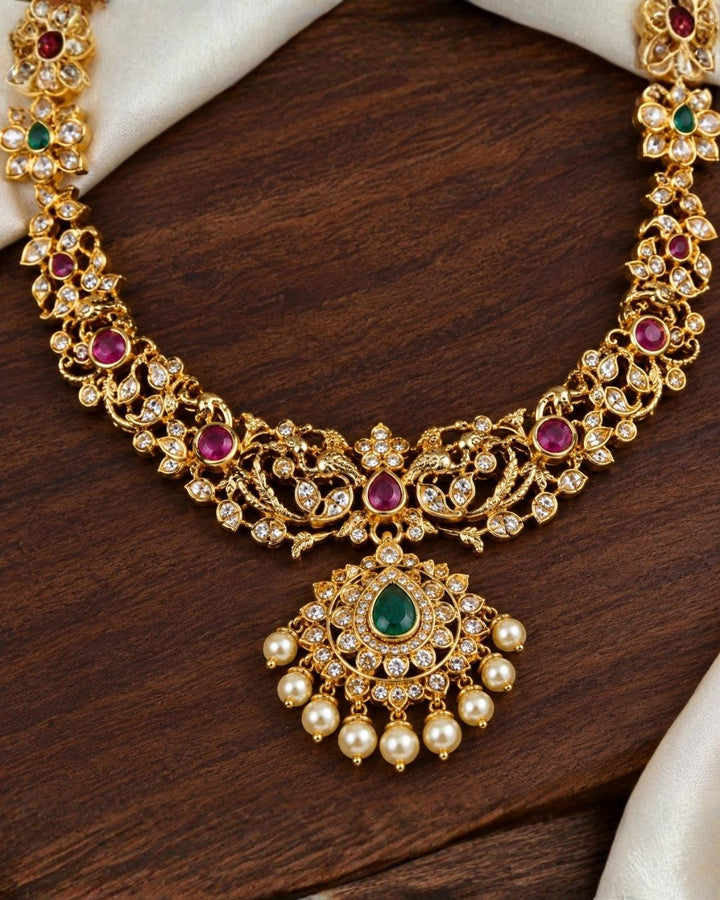 Jadau Kundan Gold Plated Bridal Set