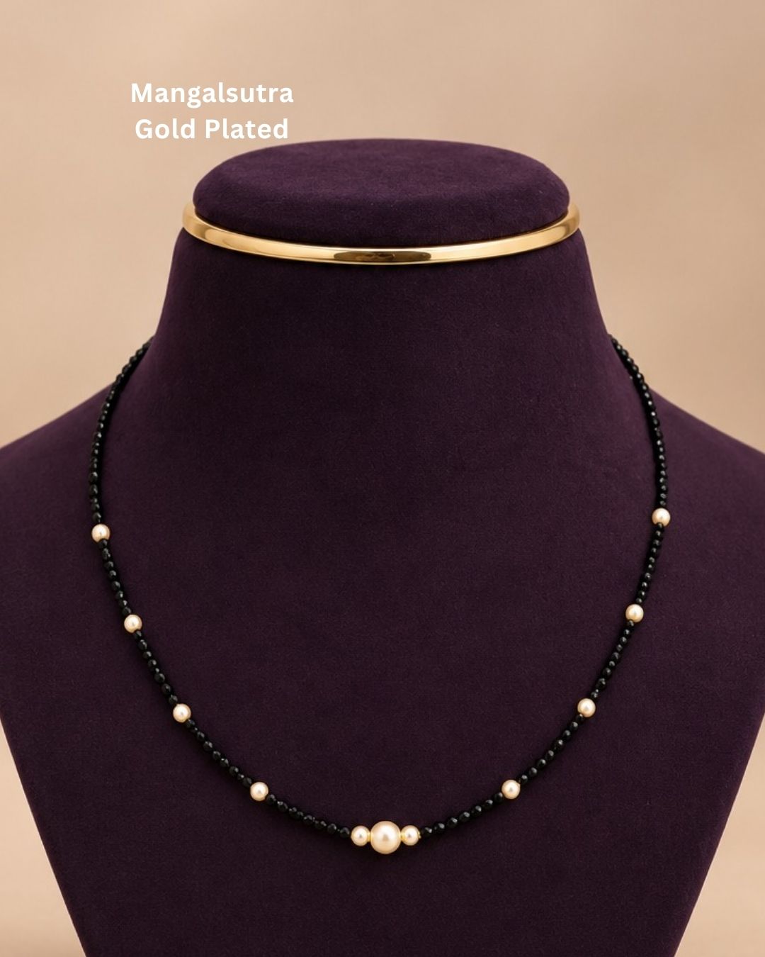 Kundan Gold Plated Swaroski Mangalsutra n20