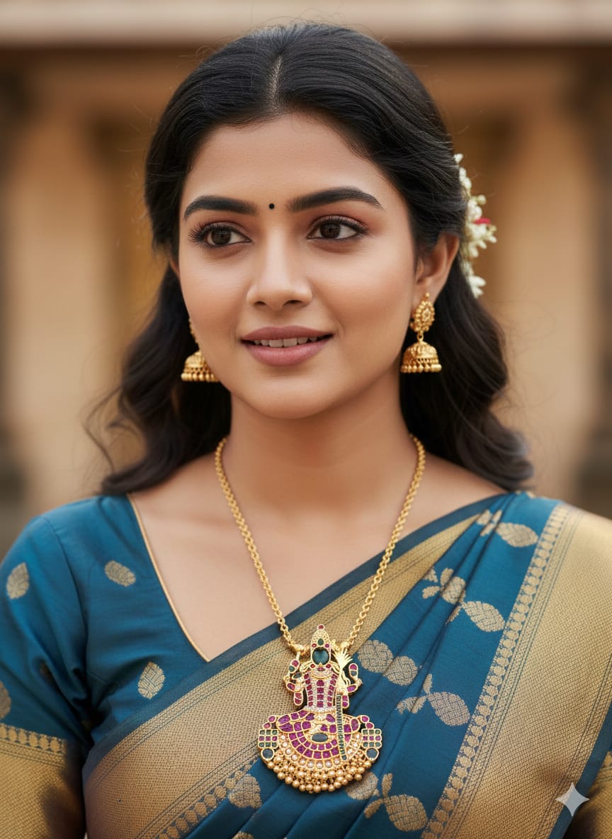 Real Kemp Gold Plated Temple Pendent g101450