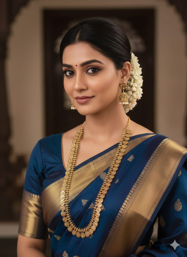 women wearing this kasula haram set  