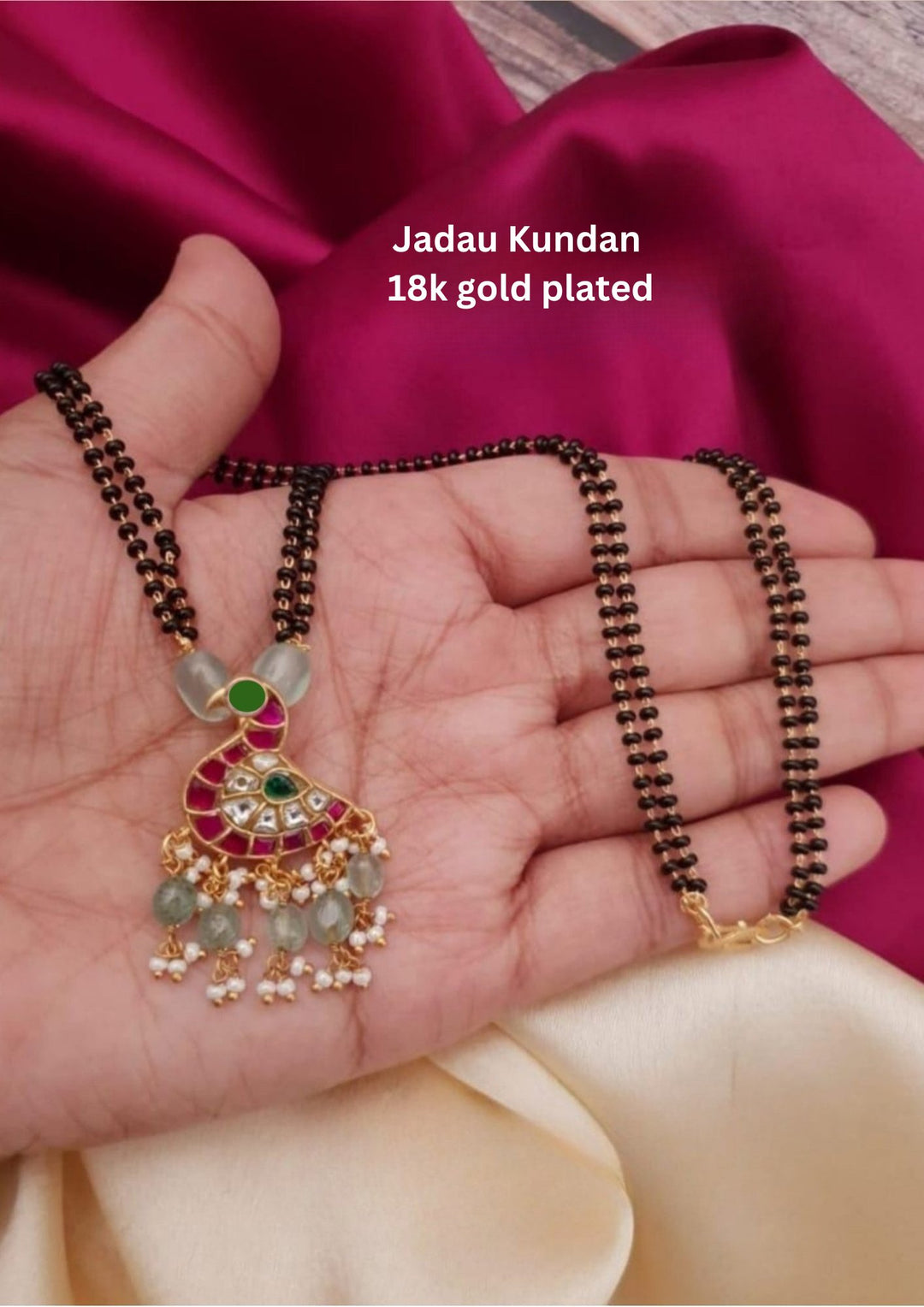 jadau Kundan mangalsutra