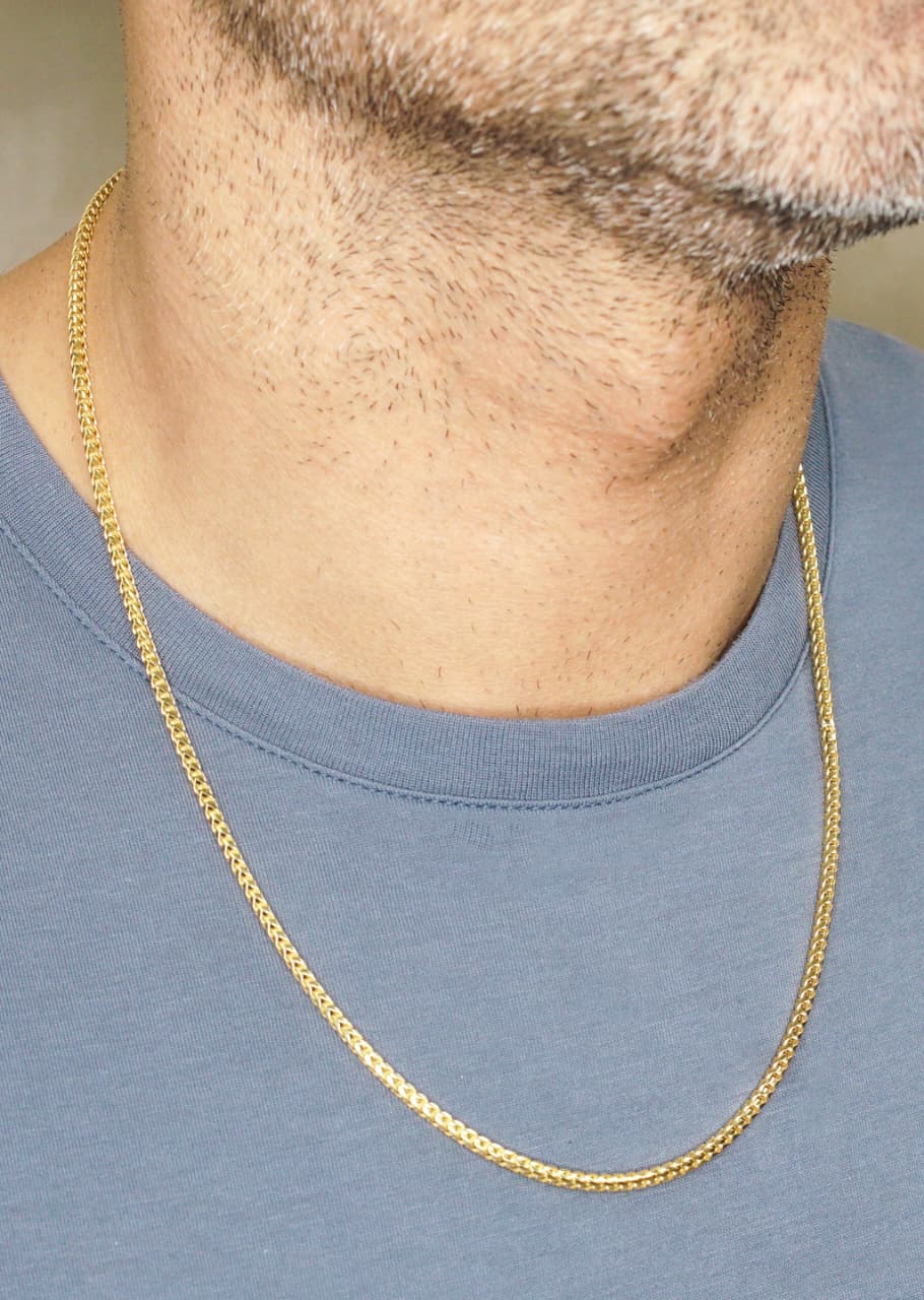 Mens (Gents) Gold Plated  Chain zev25