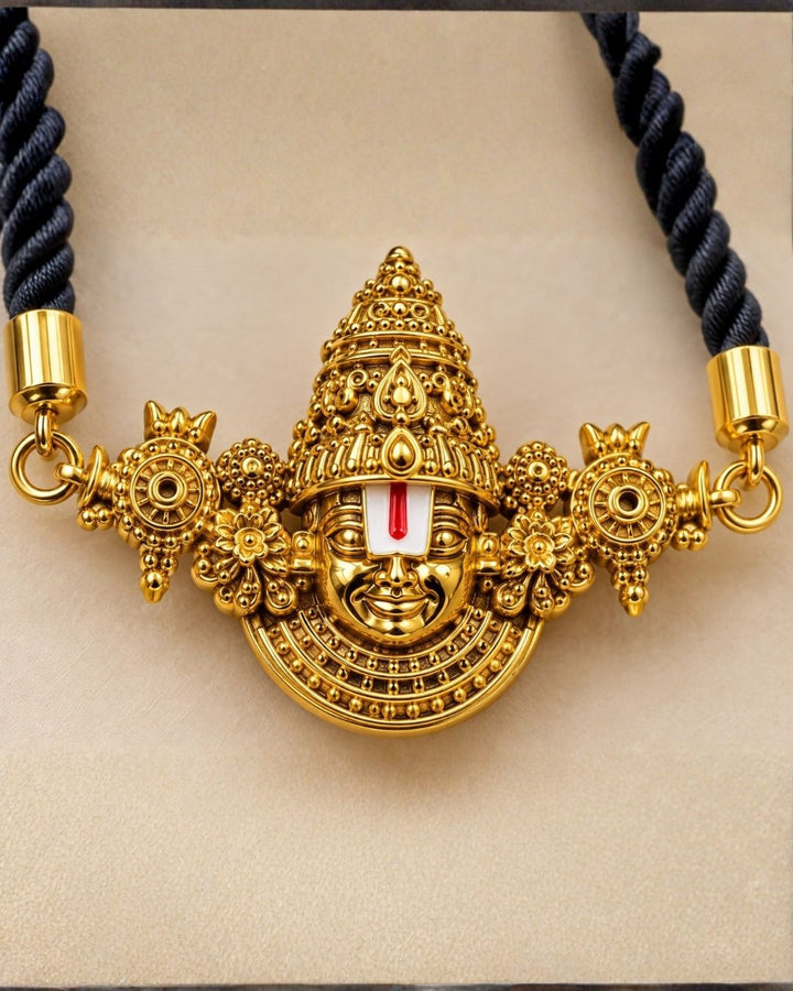 Gold Plated Divine Venkateswara Men&