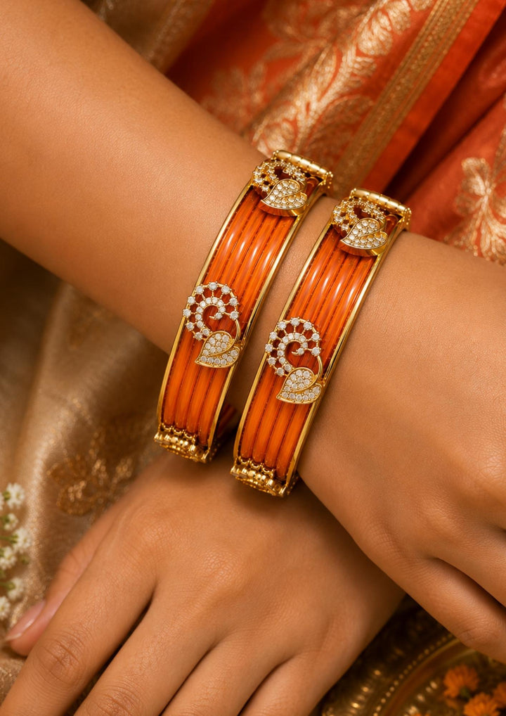 Openable Designer Kada Bangles with 12 set Multicolour Interchangeable Bangles