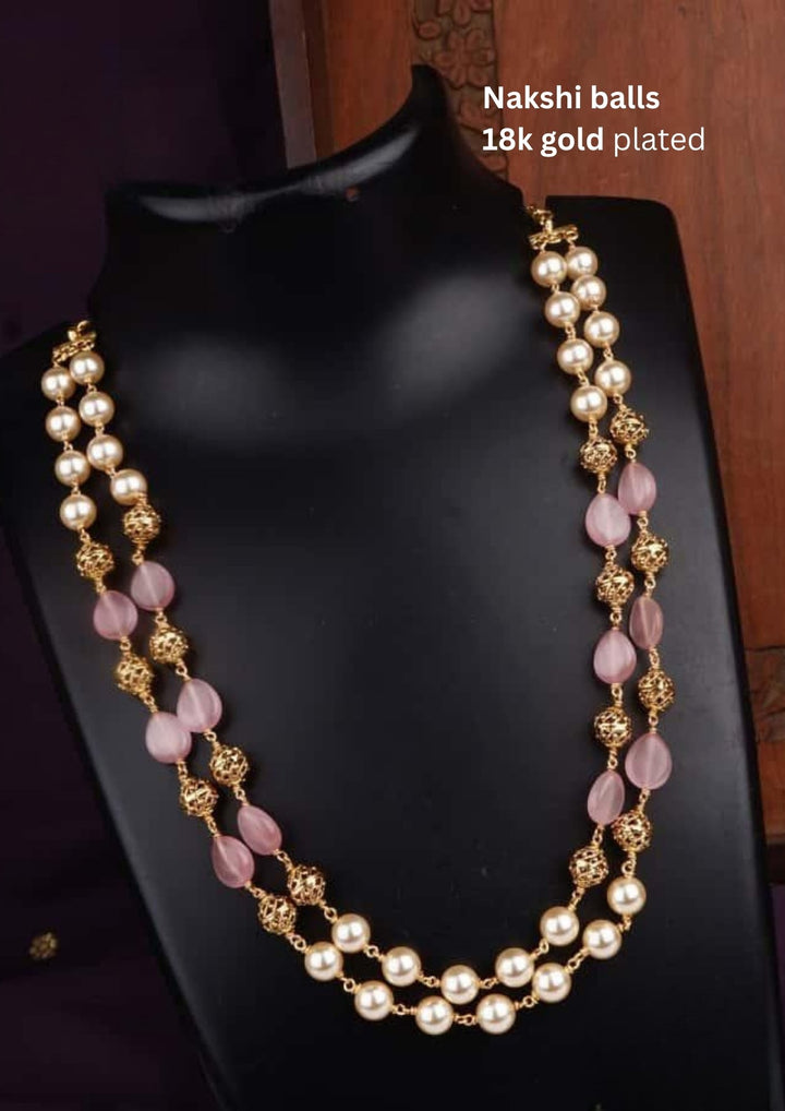 Nakshi Balls & Beads Necklace c107520