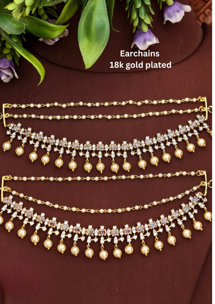 Kundan Earchains s160021