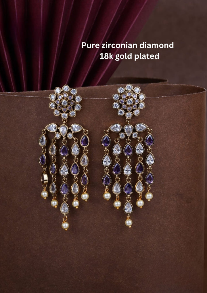 Pure Zirconian Diamond Earrings c106020