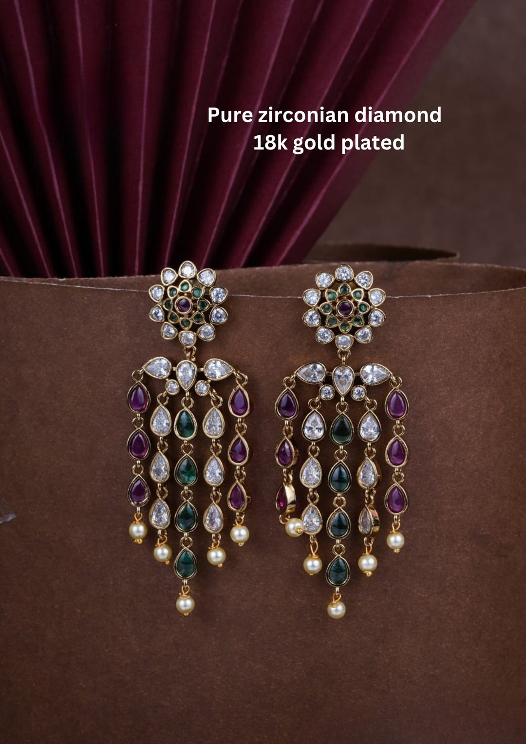 Pure Zirconian Diamond Earrings c106020