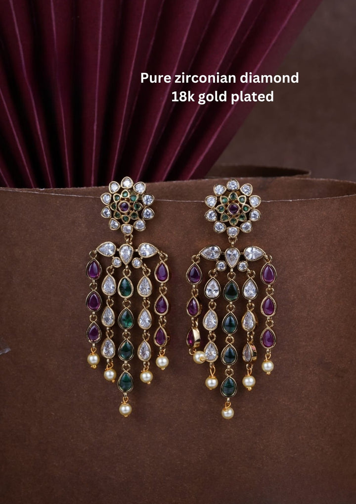 Pure Zirconian Diamond Earrings c106020