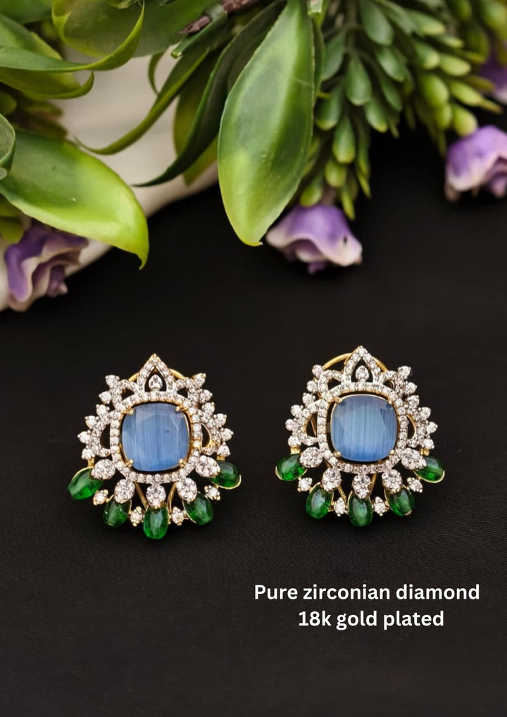Pure Zirconian Diamond Studs s90056
