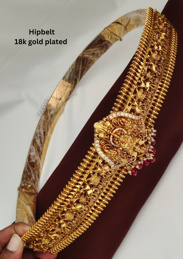 Kundan Temple Hipbelt (Vaddanam) s420083