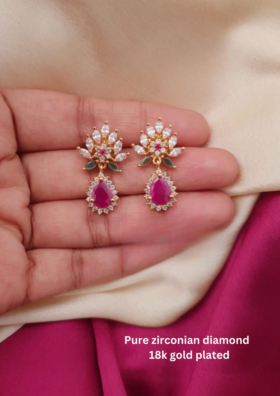 Pure Zirconian Diamond Earrings g10299