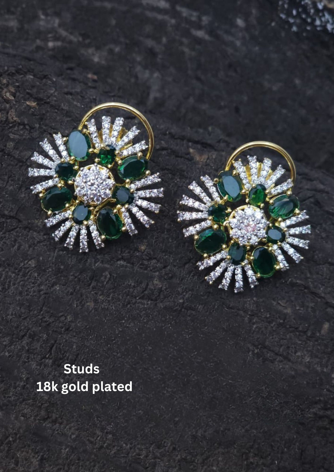 Pure Zirconian Diamond Studs r10660
