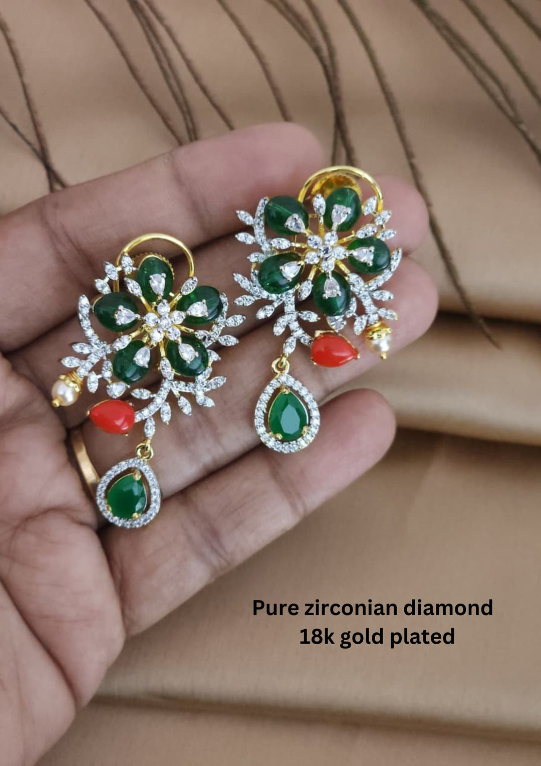 Pure Zirconian Diamond Earrings r10640