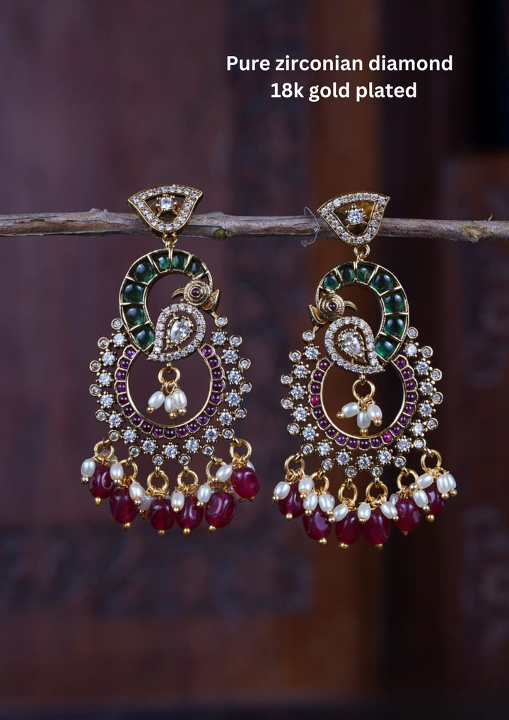 Pure Zirconian Diamond Earrings c105520