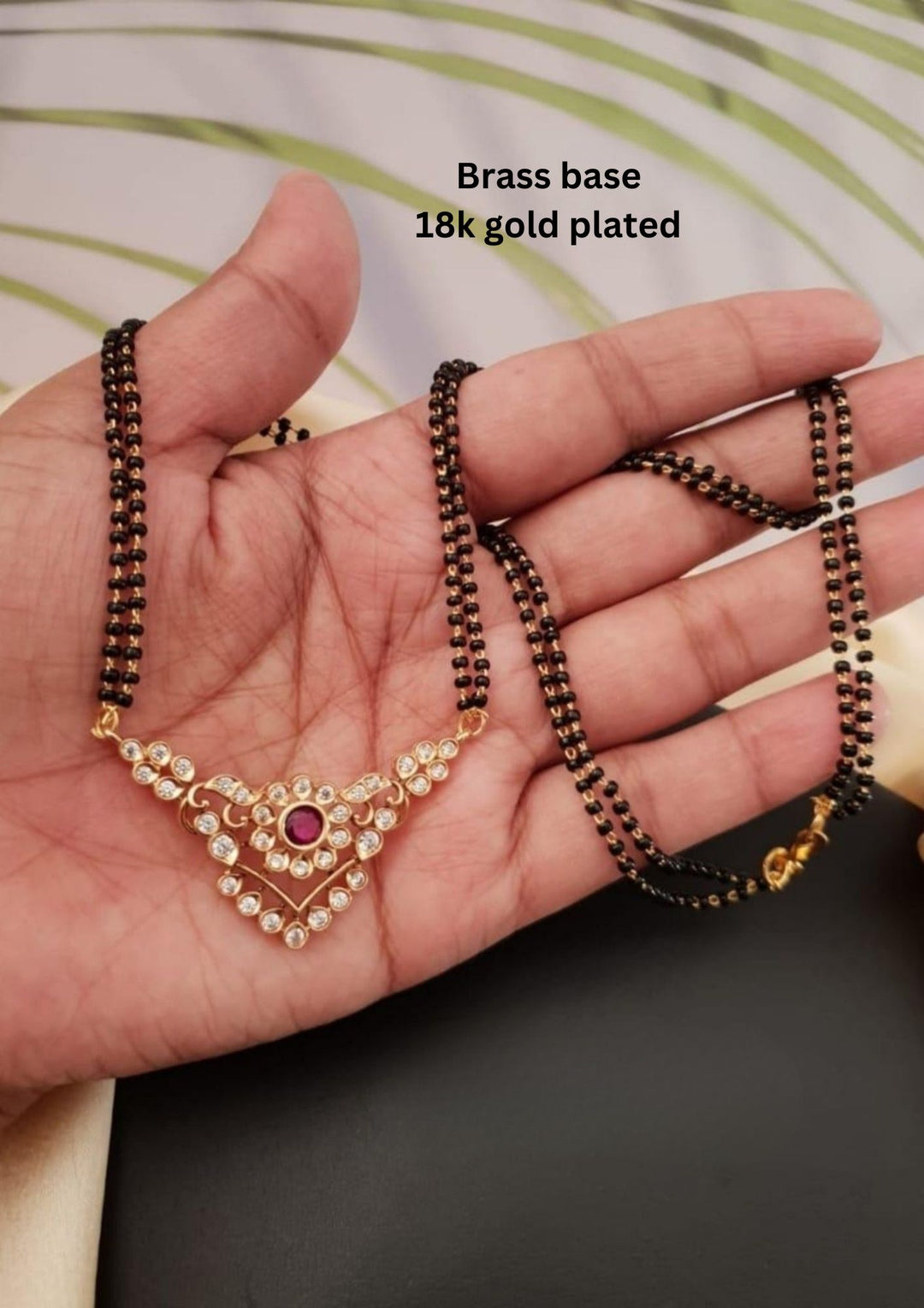 Kundan Mangalsutra g10350