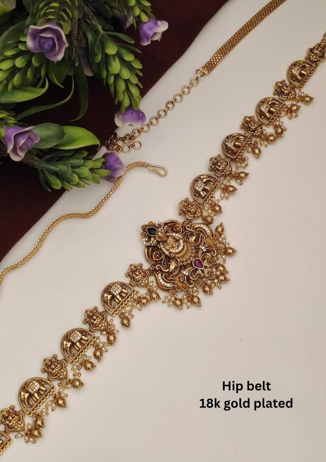 Kundan Temple Hipbelt s230091