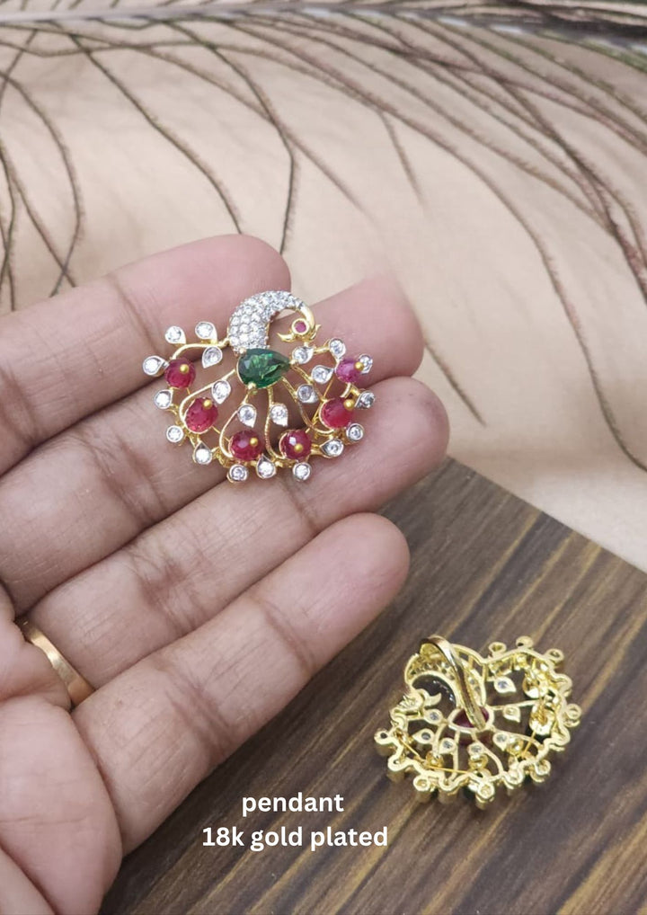 Pure Zirconian Diamond Pendant r10250