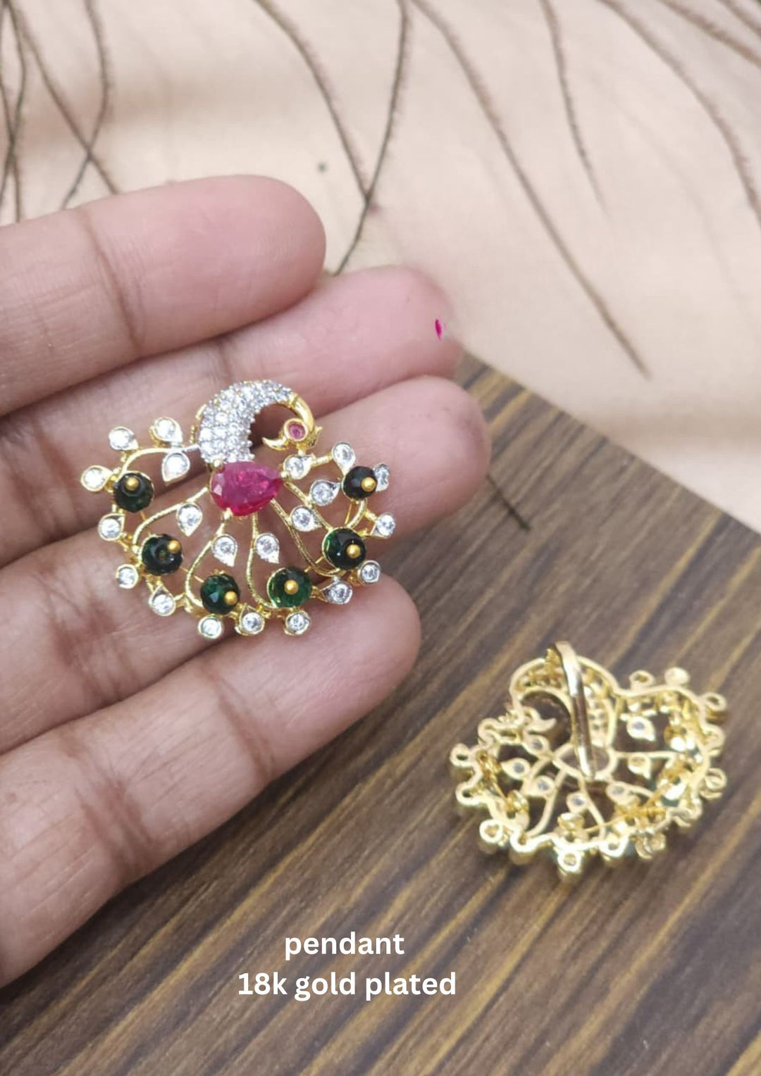 Pure Zirconian Diamond Pendant r10250