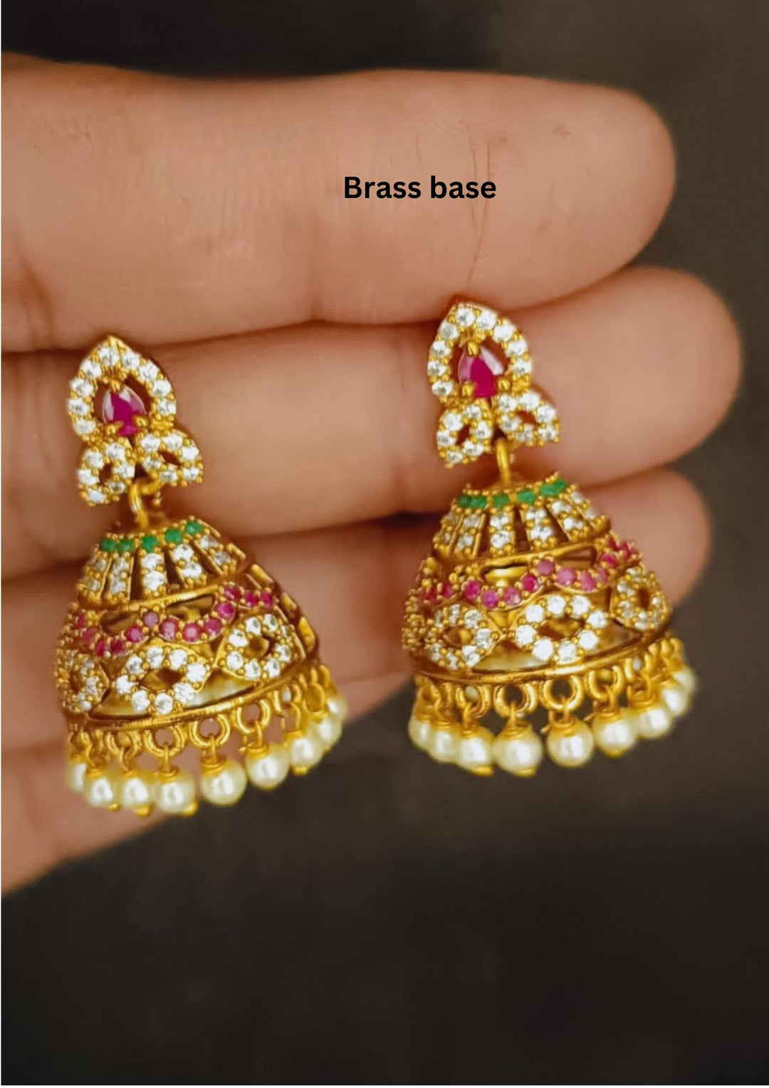 Kundan Anahita Jhumkas a22