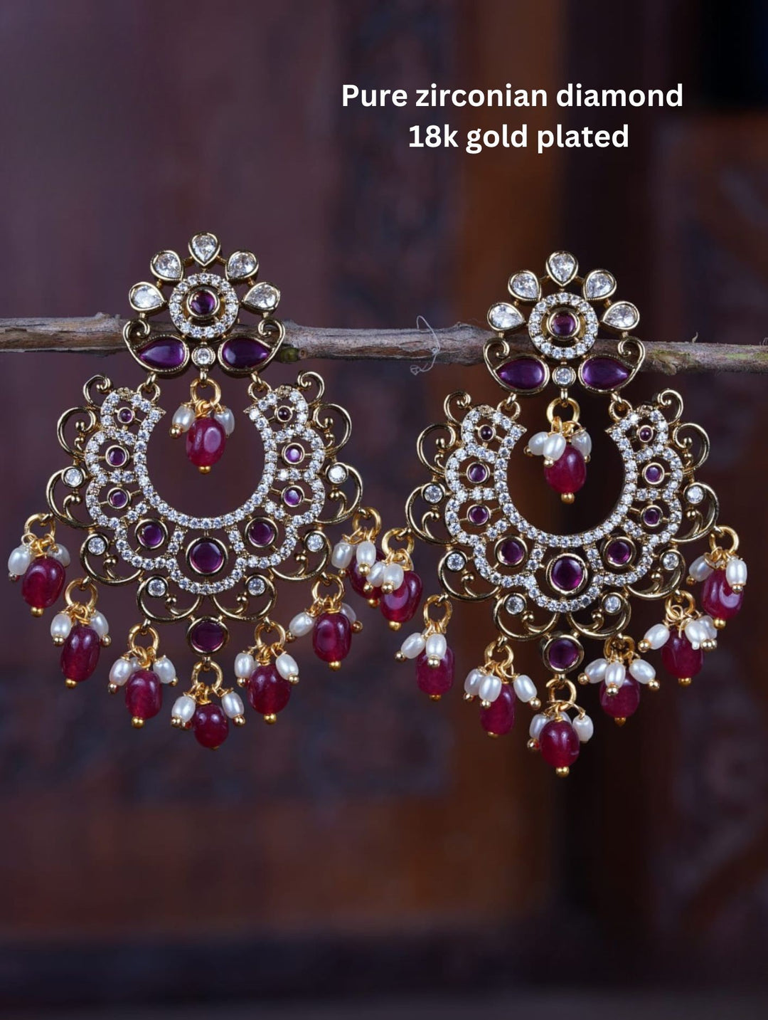 Pure Zirconian Diamond Earrings c106020