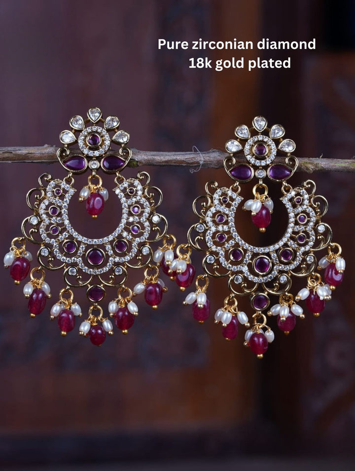 Pure Zirconian Diamond Earrings c106020