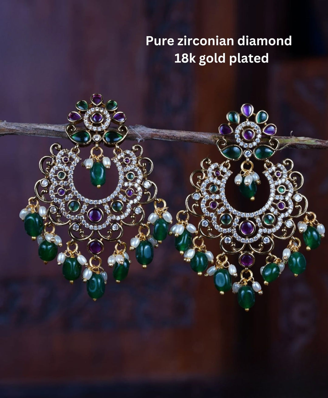 Pure Zirconian Diamond Earrings c106020