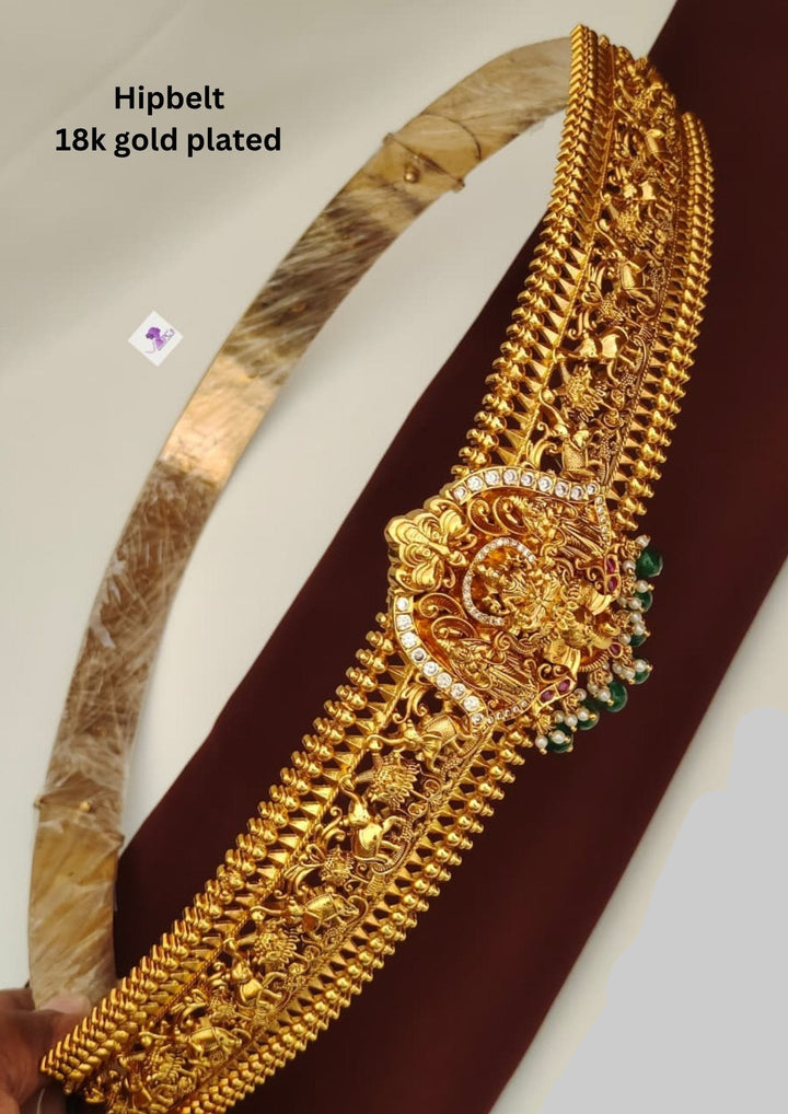 Kundan Temple Hipbelt (Vaddanam) s420083