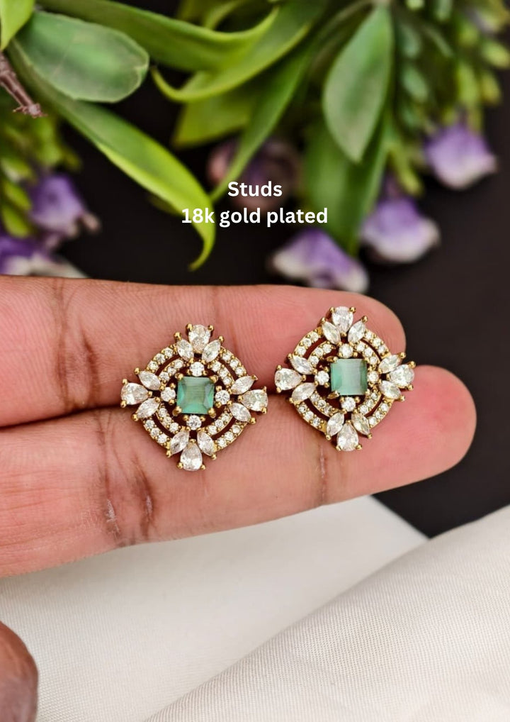Pure Zirconian Diamond Studs s60004