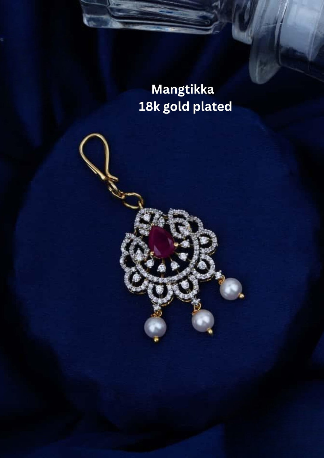 Pure Zirconian Diamond Mangtikka c102520