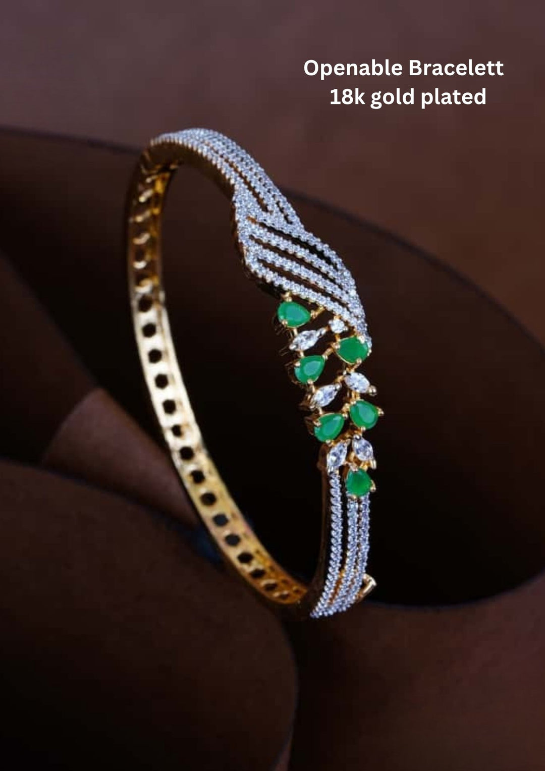 Pure Zirconian Diamond Openable Bracelett c103520