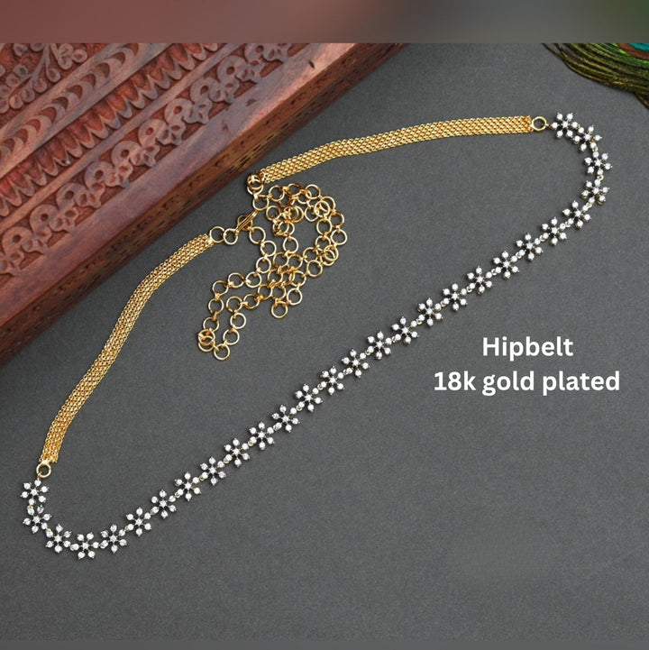 Pure Zirconian Diamond Hipbelt (Vaddanam)