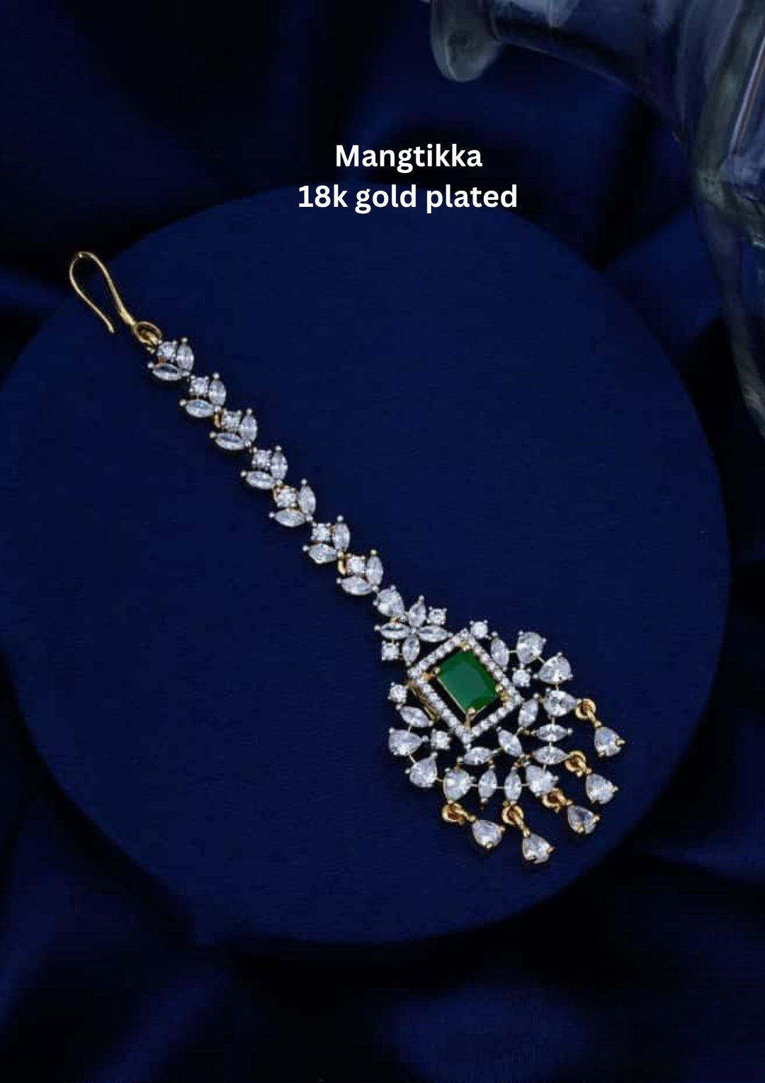 Pure Zirconian Diamond Mangtikka c104020