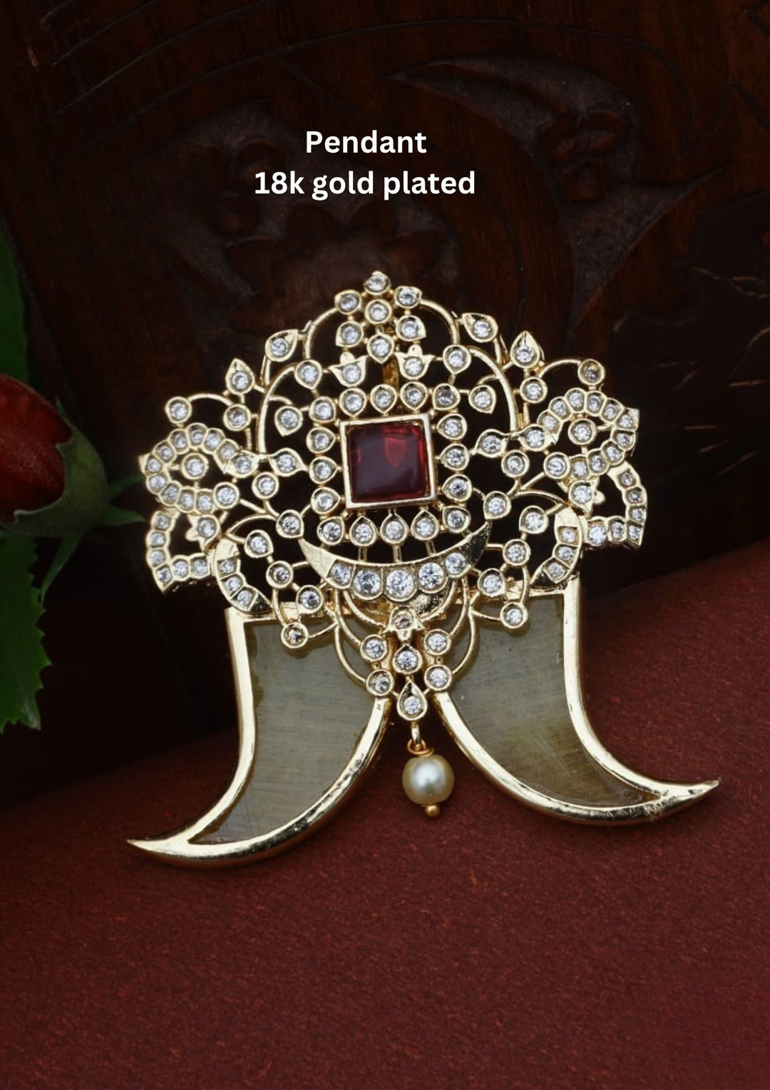 Kundan Pendant c106020