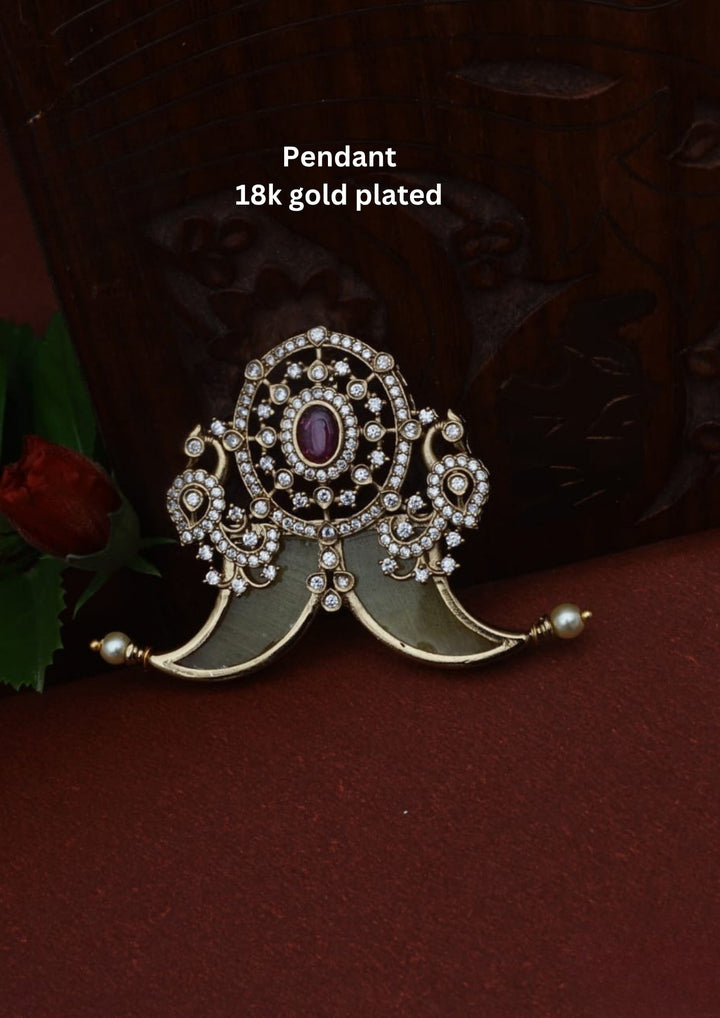 Kundan Pendant c105020