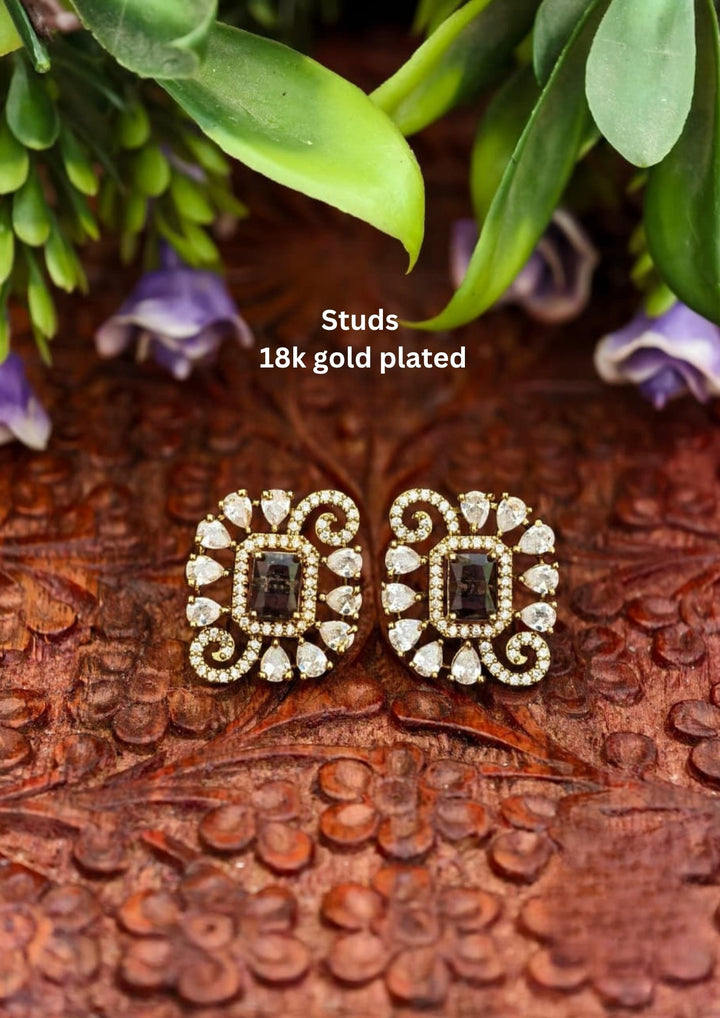 Pure Zirconian Diamond Studs s70054