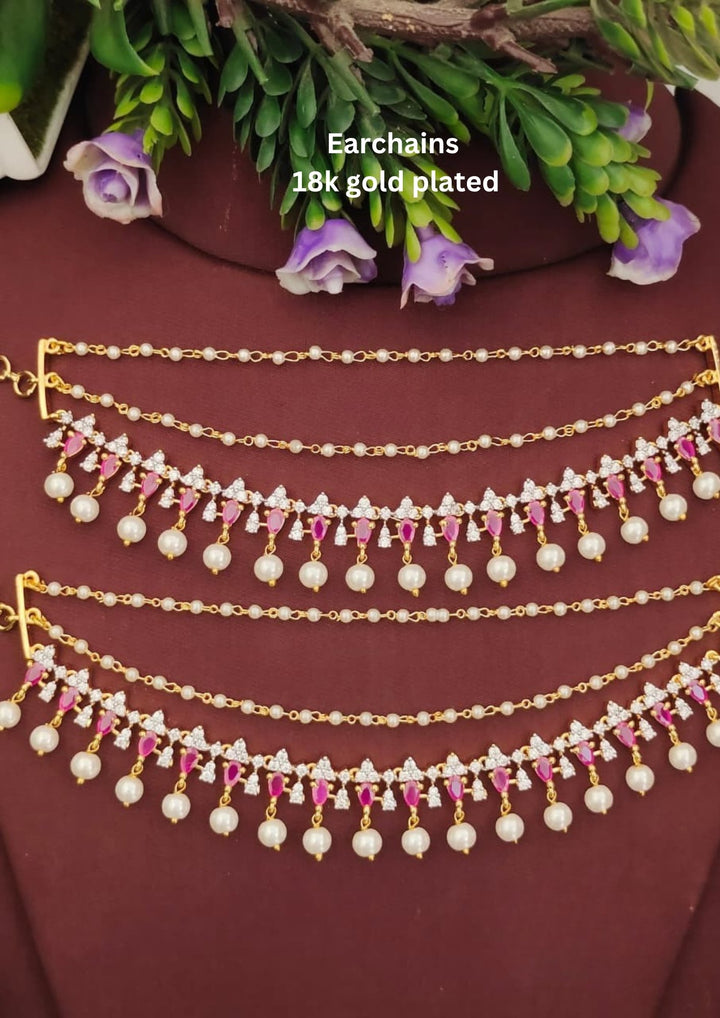 Kundan Earchains s160021