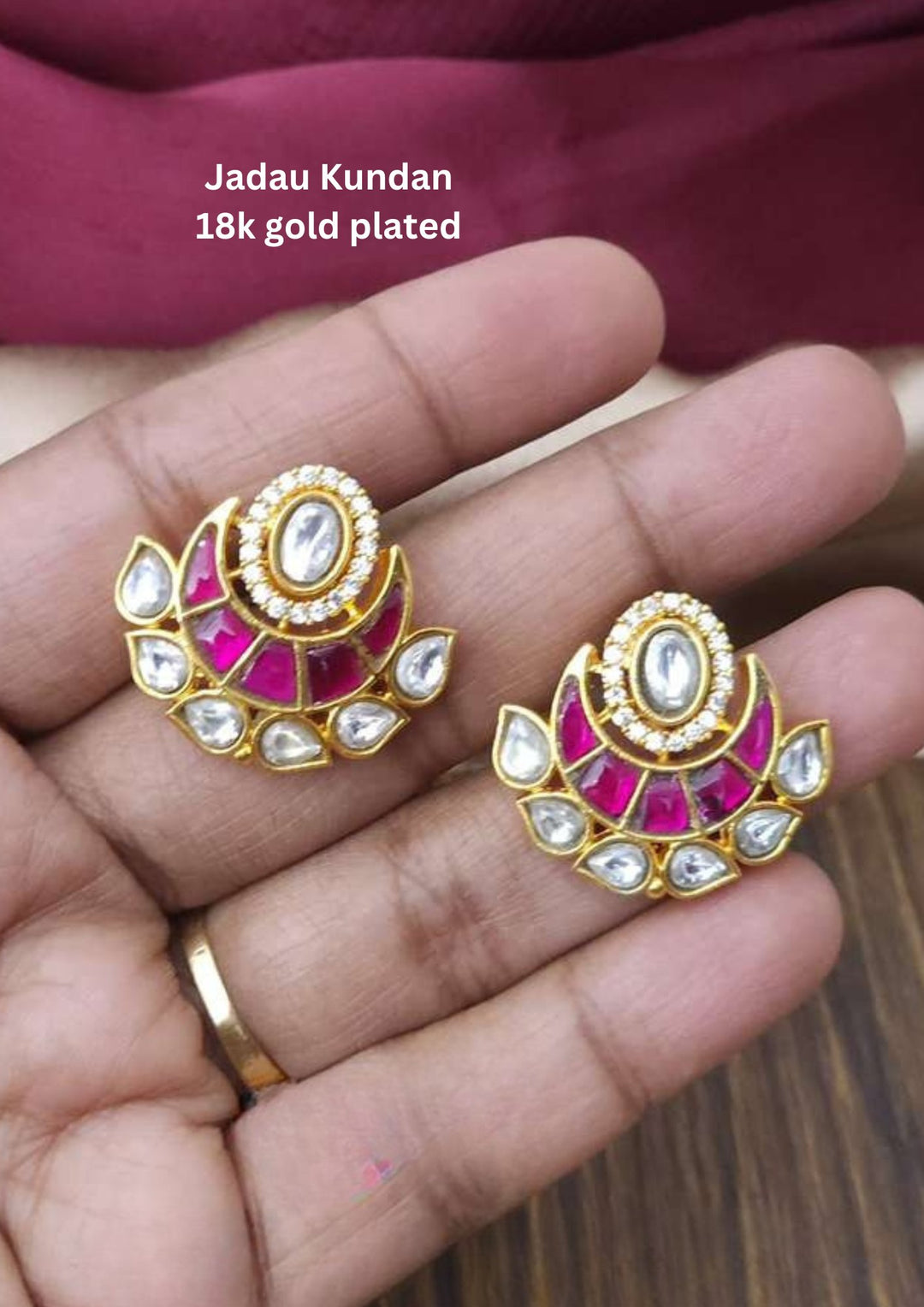 Jadau Kundan Earrings r10780