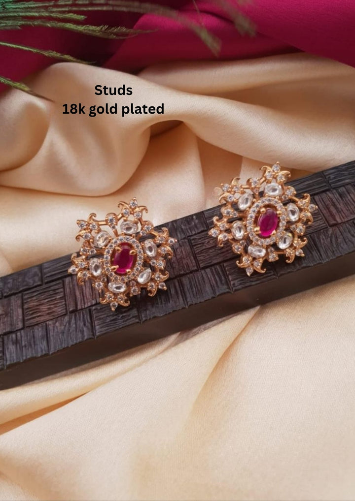 Pure Zirconian Diamond Studs g10499