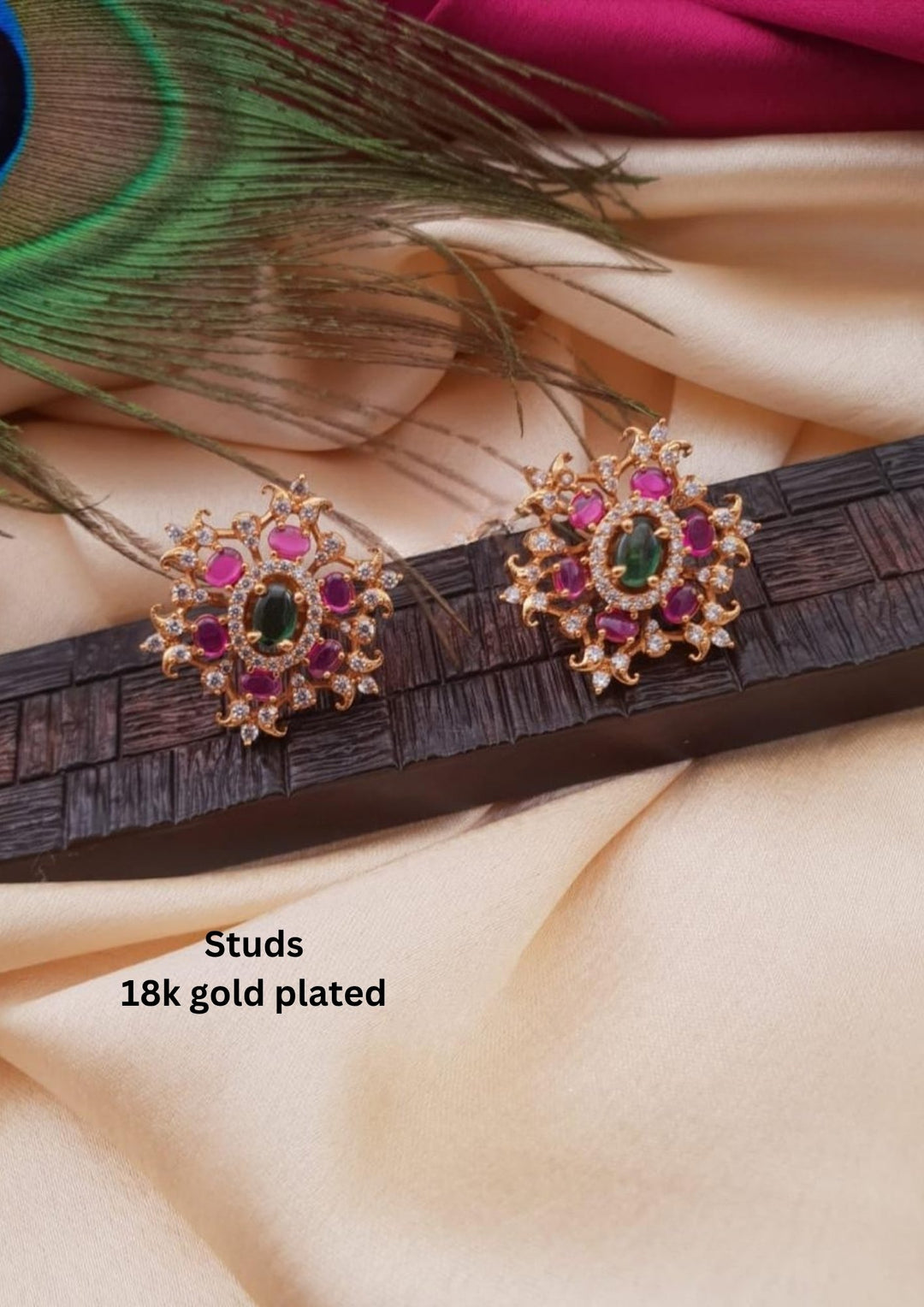 Pure Zirconian Diamond Studs g10499